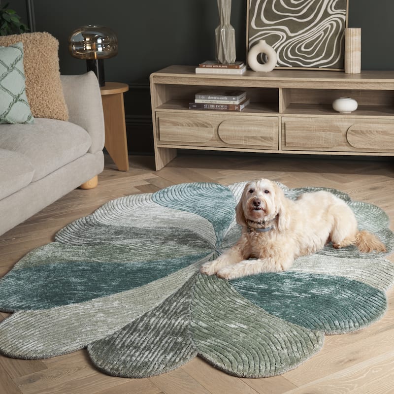 SAFAVIEH Handmade Fifth Avenue Vidya Mid-Century Modern Viscose Rug