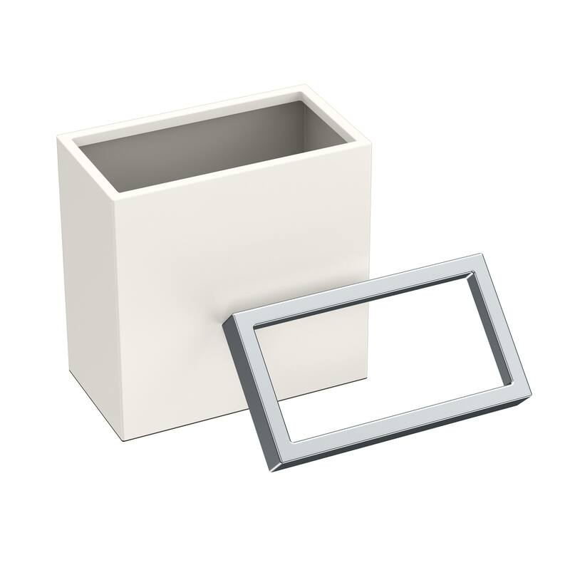 Gatco 11-1/4" Stainless Steel Rectangular Waste Basket