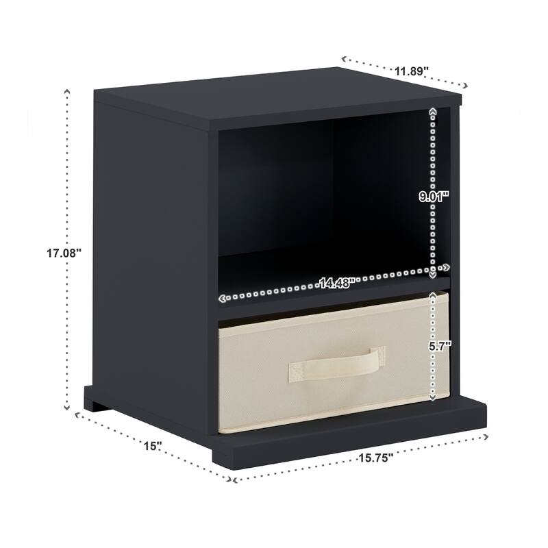Riley Modular Stacking Storage Bins by iNSPIRE Q Junior