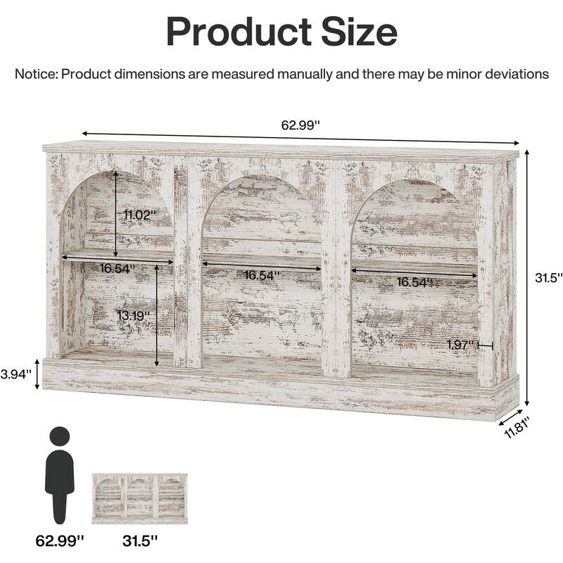 Modern Console Table,Entryway Table - White