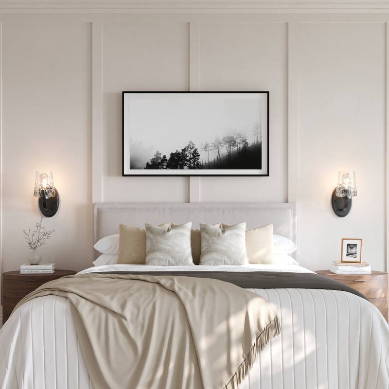 Acroma 1 - Light Bathroom Steel Dimmable Traditional Wall Sconce