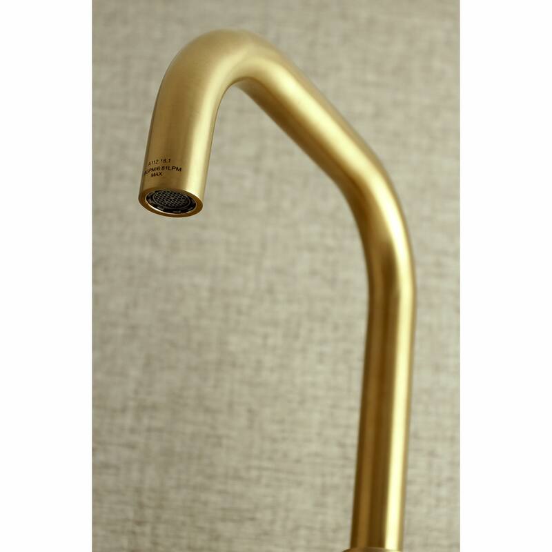 Kingston Brass Concord 8 in. Adjustable Center Wall Mount Kitchen Faucet