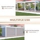preview thumbnail 163 of 194, EROMMY Outdoor Louvered Pergola with Adjustable Aluminum Roof – Rainproof Gazebo for Patio & Garden
