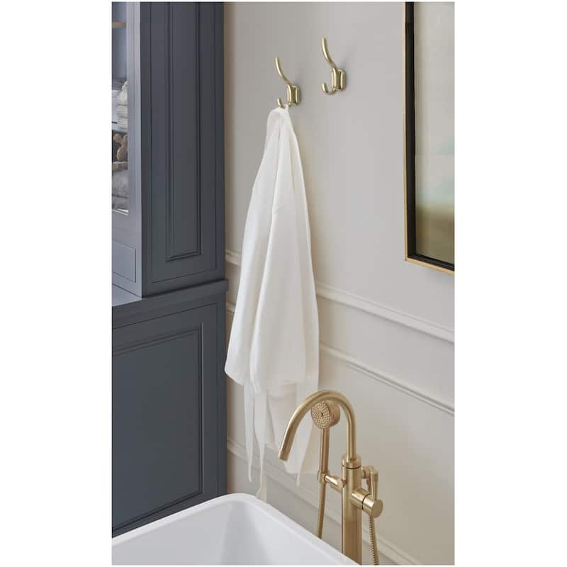 Amerock HBX36693 Granlyn Double Robe Hook