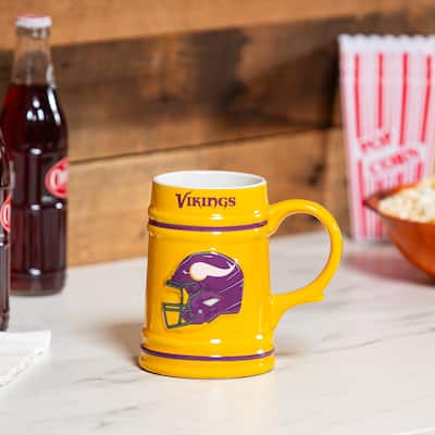 Minnesota Vikings 24 oz Ceramic Stein Mug