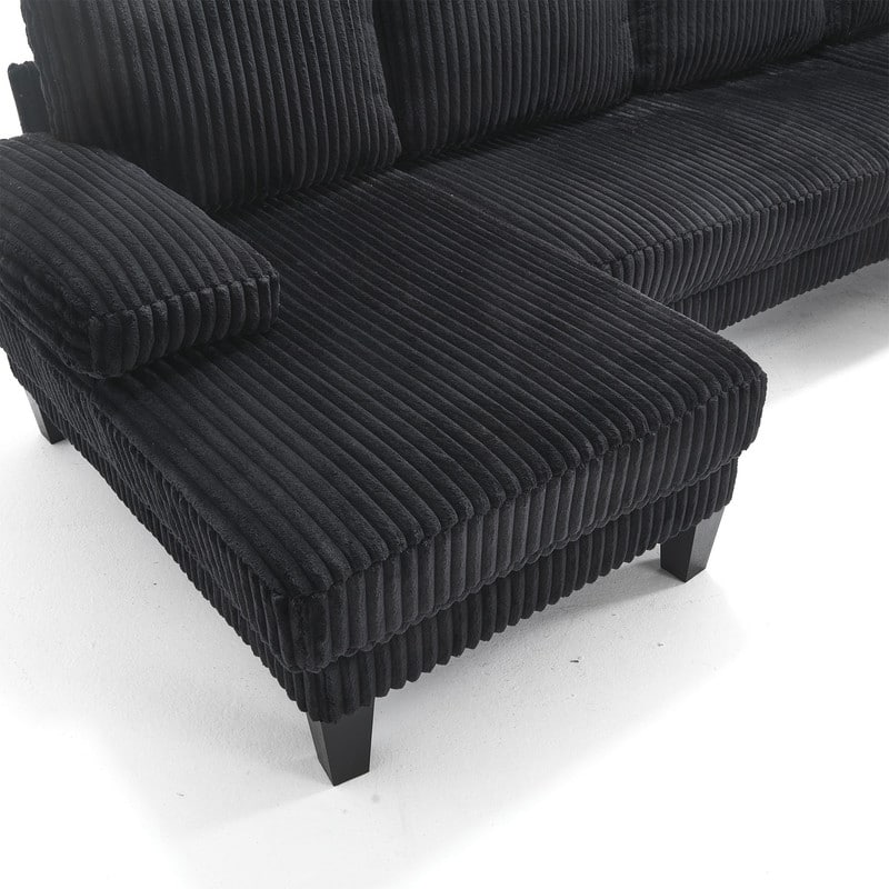 4-Seat U-Shaped Sectional Sofa with Double Chaise