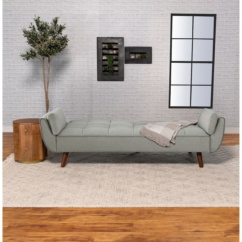 Caufield Upholstered Tufted Convertible Sofa Bed