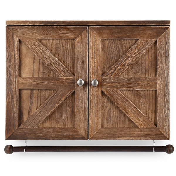 Barn door jewelry cabinet clearance