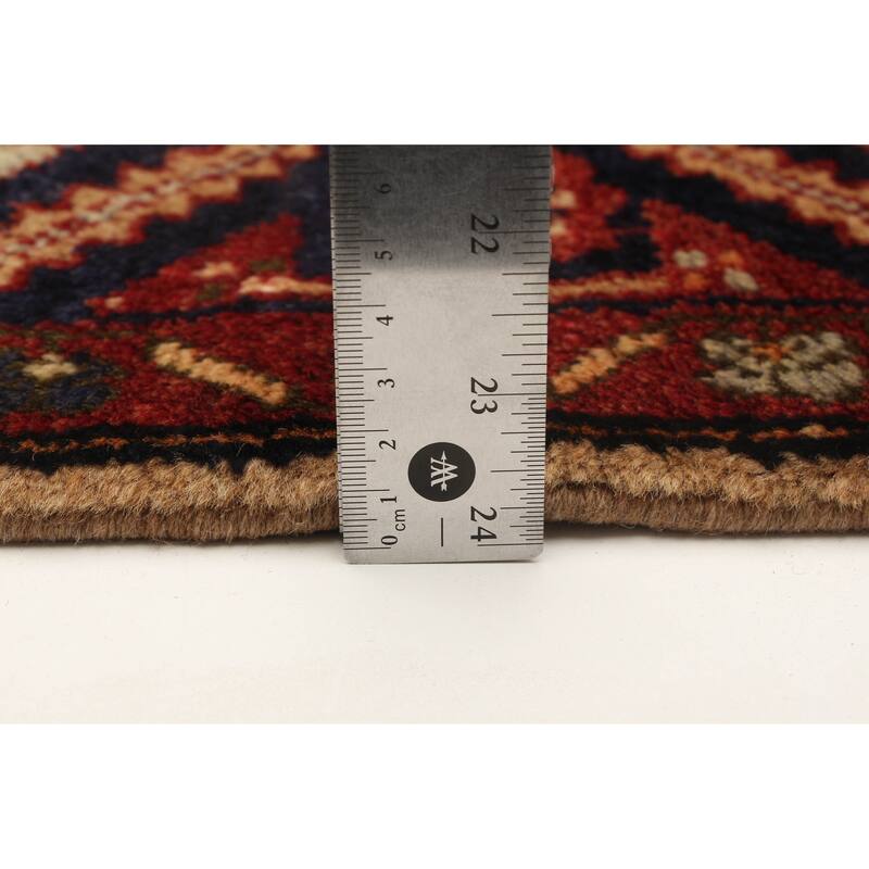 ECARPETGALLERY Hand-knotted Konya Anatolian Red Wool Rug - 3'10 x 9'9