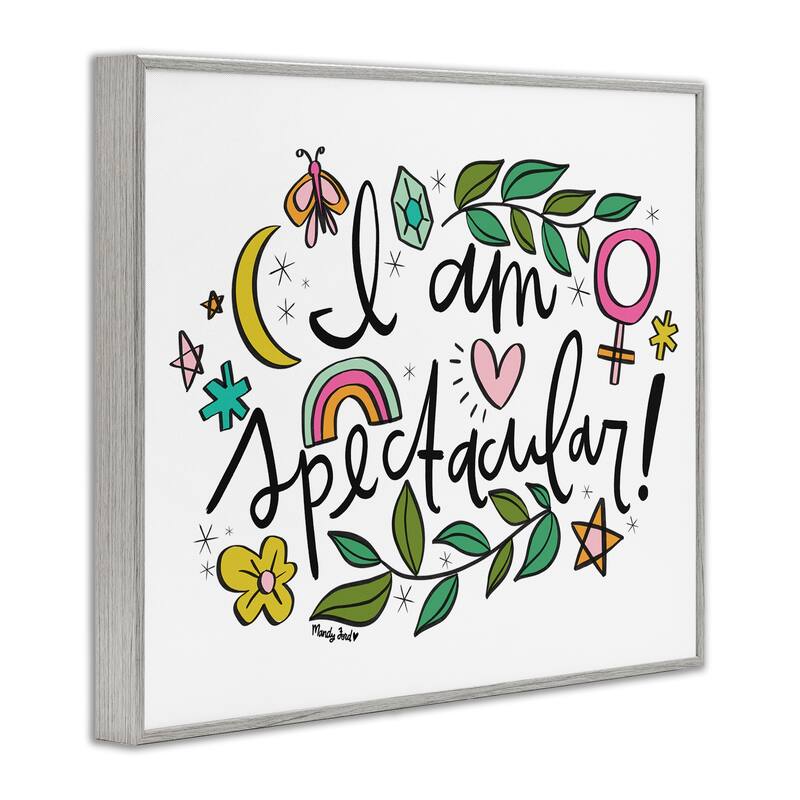 Stupell Motivational I Am Spectacular Framed Giclee Art Design By Mandy Ford Art + Illustration