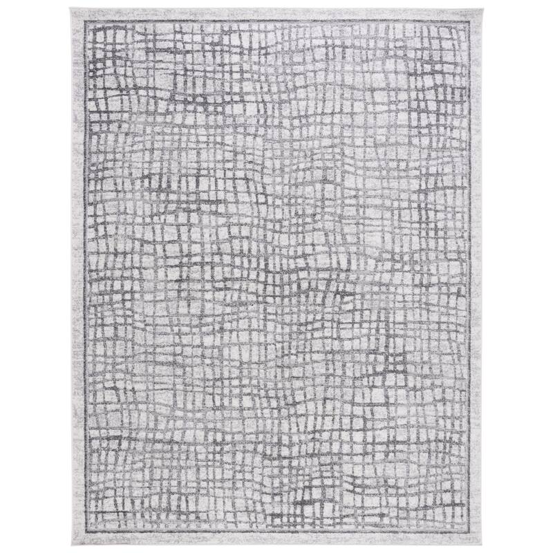 SAFAVIEH Adirondack Zoltanne Grid Distressed Rug