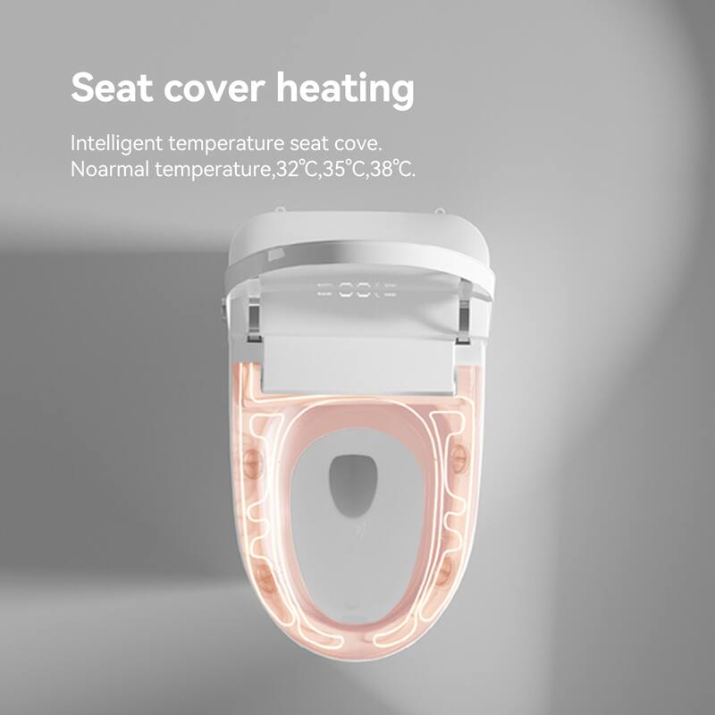 Smart Toilet with Auto-Open Lid
