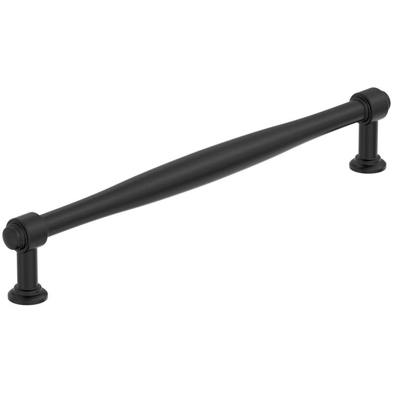 Amerock BP37726 Enlivity 8-13/16" Center to Center Bar Cabinet Pull - Matte Black