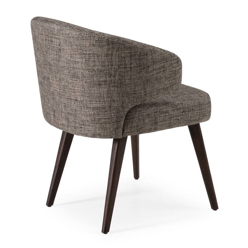 Modrest Bennet Grey Fabric Dining Chair