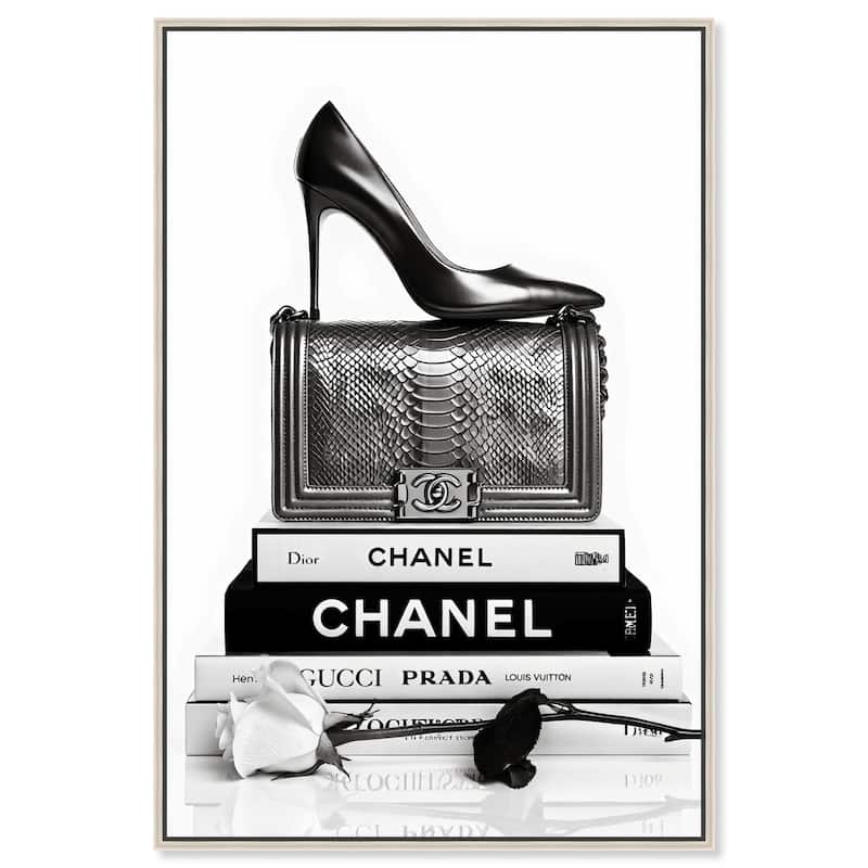 Shadow and Shine Canvas by Art Remedy - Silver - 20" x 30"