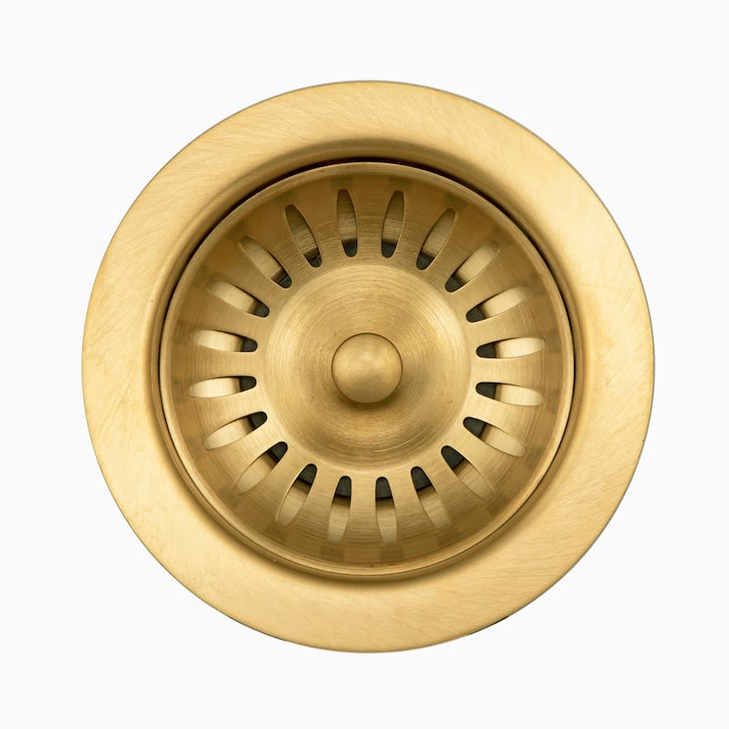 Houzer Preferra 3-1/2" Stainless Steel Basket Strainer