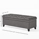 preview thumbnail 13 of 47, Hastings Tufted Storage Ottoman Bench by Christopher Knight Home