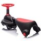 preview thumbnail 33 of 56, 360-Degree Steering Wheel Ride-On Car with Shock Absorbing PU Wheels