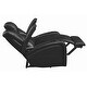 preview thumbnail 9 of 12, Starbuck Black Storage Arm Power Recliner