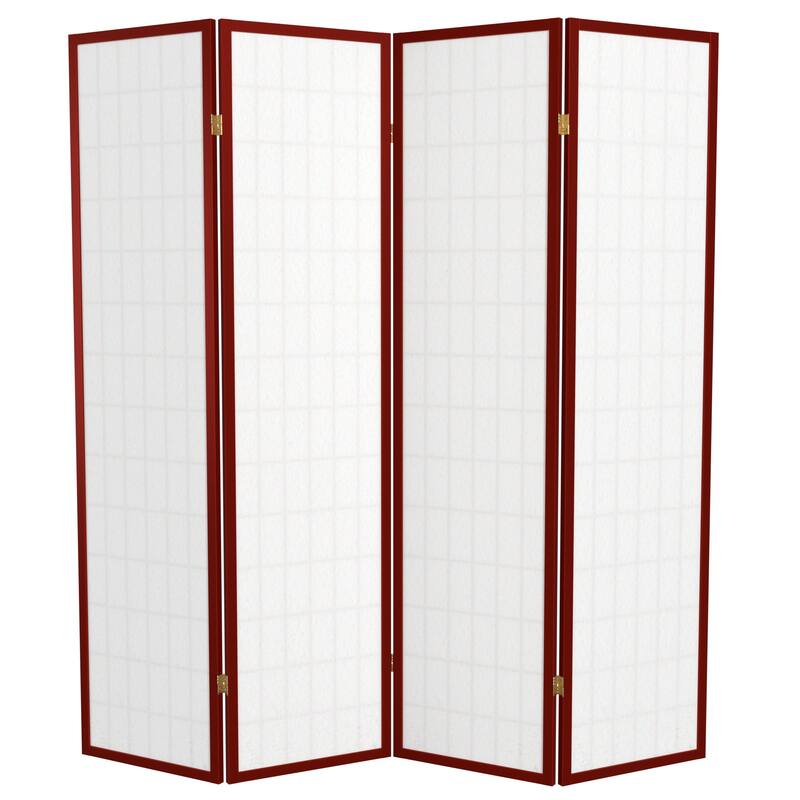 Wood and Rice Paper Windowpane Shoji Screen (China)