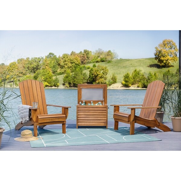 adirondack chair with cooler