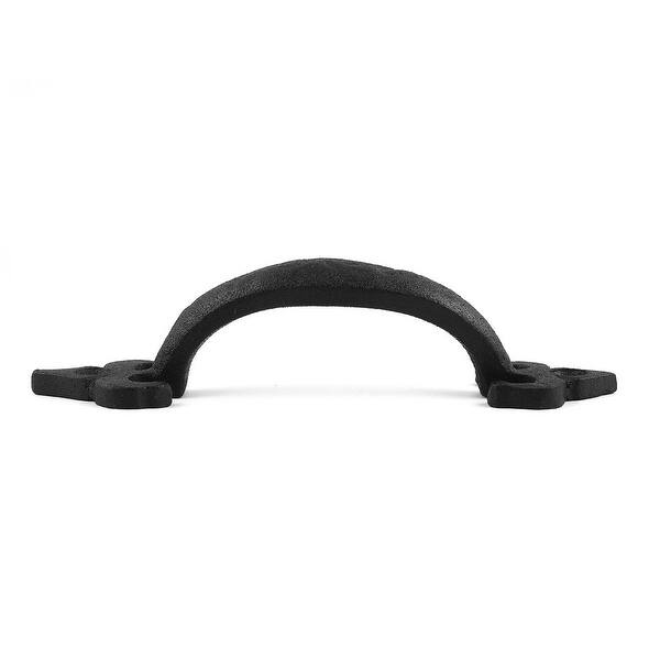 Shop Cabinet Pulls Black Wrought Iron Drawer Pulls And Knobs 3 7 8