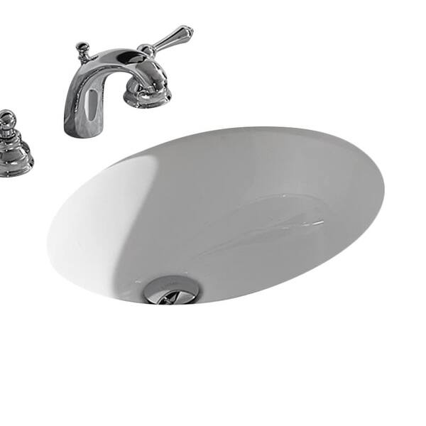 Shop Miseno Mno1714ou 19 1 2 Oval Undermount Bathroom Sink With