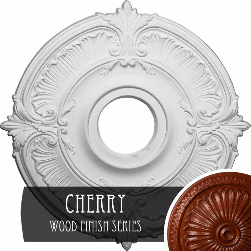 18"OD x 4"ID x 5/8"P Attica Ceiling Medallion