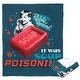 preview thumbnail 6 of 77, Warner Brothers A Christmas Story Silk Touch Throw Blanket 50" x 60" - Soap Poisoning