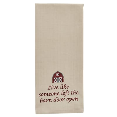 Park Designs Live Like Dishtowel Set of 2 - 18" X 28"