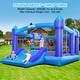 preview thumbnail 5 of 9, 15.3'x 12' 840D Large Bounce House Oxford Inflatable Bouncers with Blower & Slide
