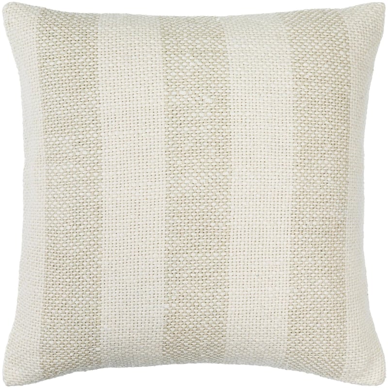 Rudy Farmhouse Stripe Accent Pillow