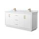 Option White / Satin Bronze Hardware