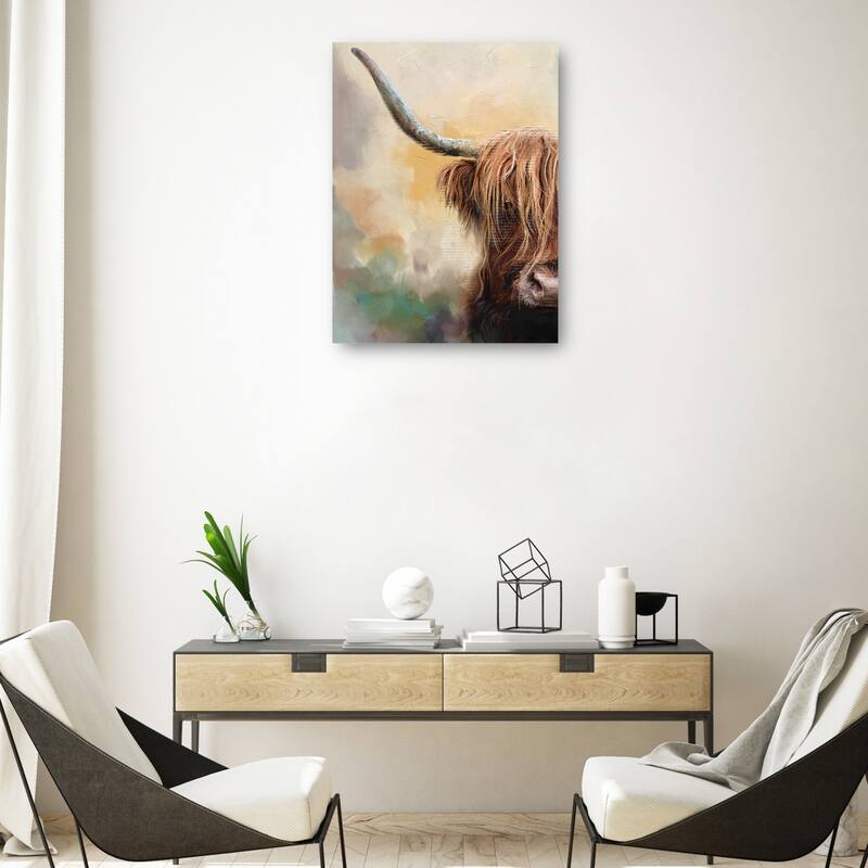 Highland By Studio Arts Canvas Art Print