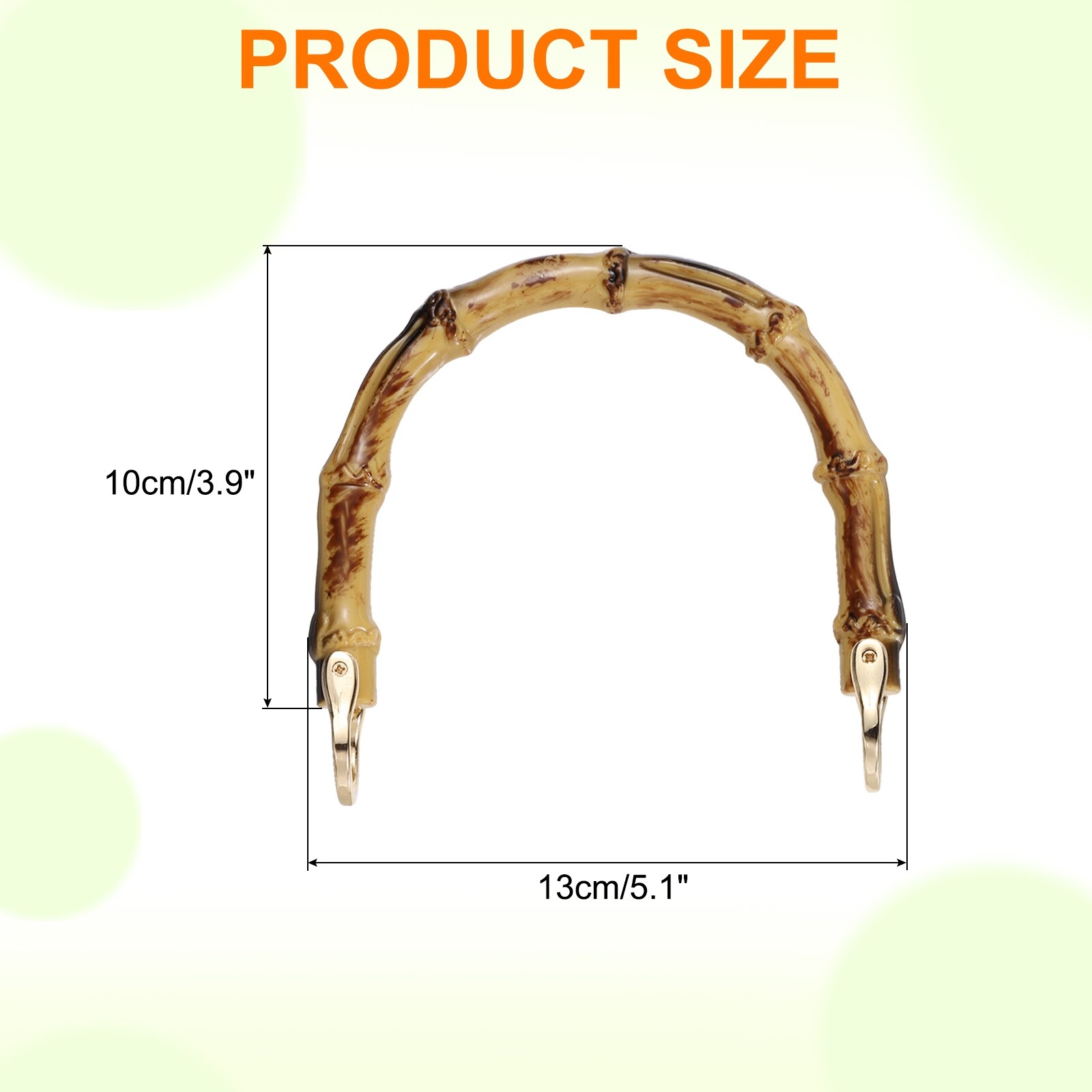 Metal Purse Frame, Vintage Arch Kiss Lock Clasp Frame Embossed for Purse Making, Handled Bag, Coin Bag Clutch Bag