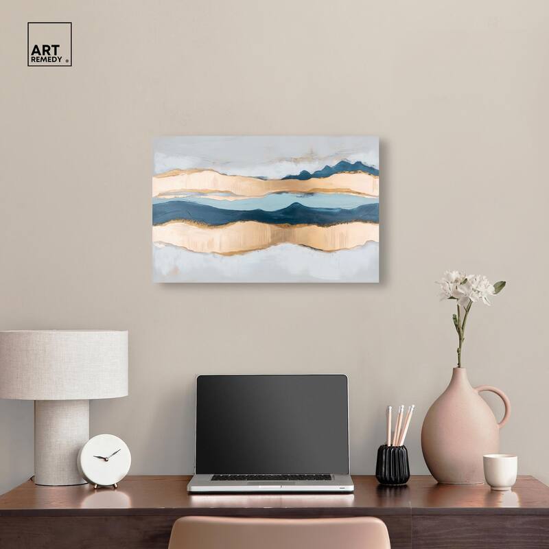 Blue Ridge I Canvas by Art Remedy, Gallery Wrapped