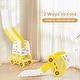 preview thumbnail 18 of 16, Gymax 5 in 1 Convertible Toddler Slide Set w/ Stool Book Rack for Boys