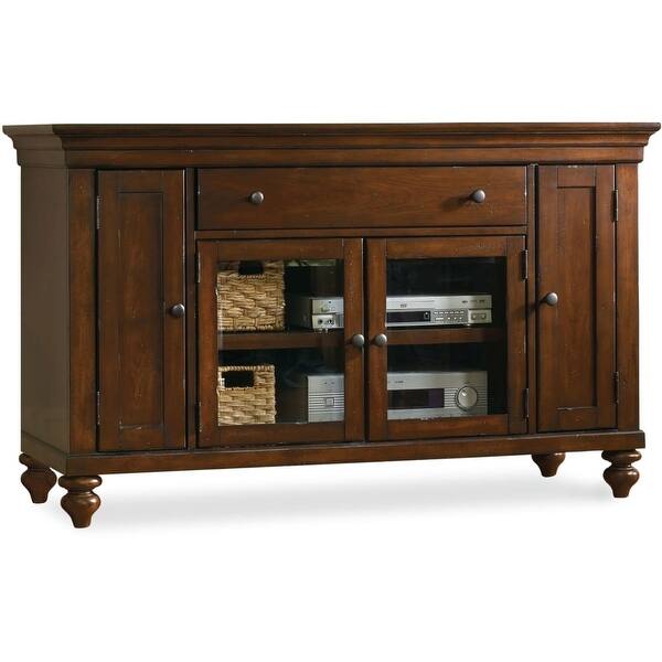 Shop Hooker Furniture 1037 56401 56 Wide Poplar Wood Media