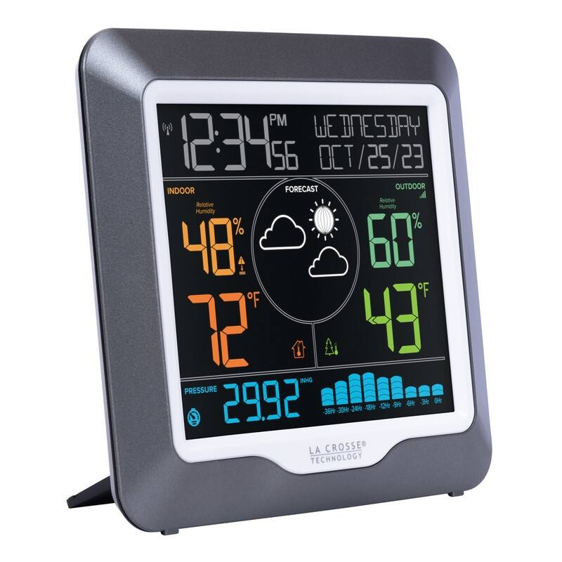 La Crosse Technology M73170 Color Weather Station with Pressure Graph
