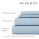 preview thumbnail 65 of 80, Becky Cameron Ultra-soft Deep Pocket Microfiber 4-piece Bed Sheet Set