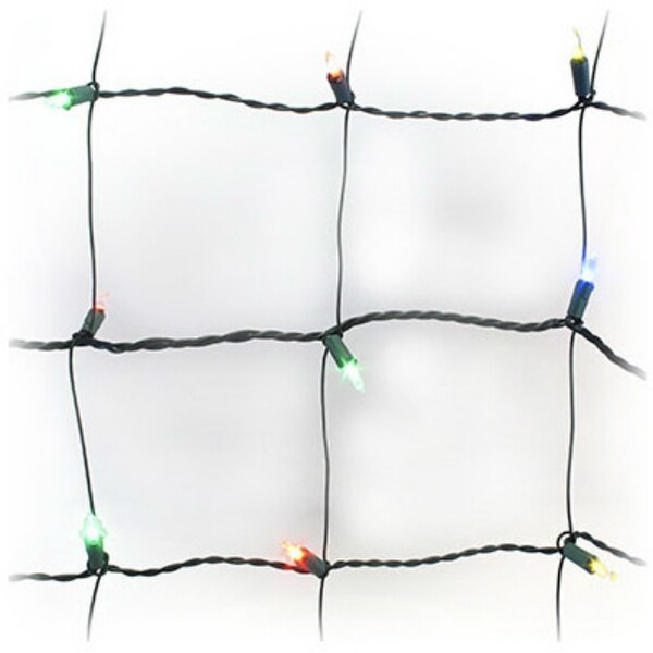 Sylvania V46422 88 Illuminet Color Changing LED 100 Light Net Set Green Wire Bed Bath Beyond 27430977