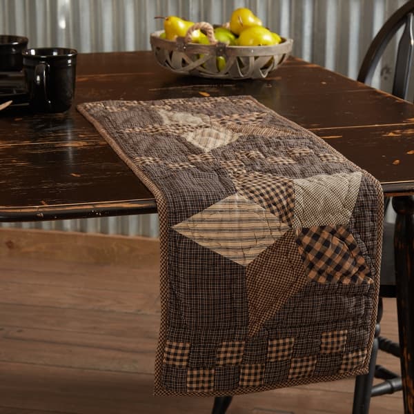slide 1 of 11, Farmhouse Star Quilted Runner