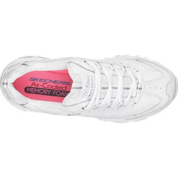 skechers d lites 2 womens silver
