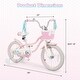 preview thumbnail 3 of 8, Gymax 16'' Kids Bike w/Training Wheels Hand Coaster Brakes Adjustable