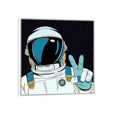 iCanvas "Astronaut Pop" by Art Mirano Framed Canvas Print