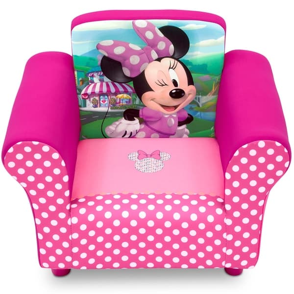 slide 2 of 4, Disney Minnie Mouse Upholstered Chair