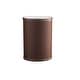 preview thumbnail 3 of 13, SAN REMO 13qt Oval Wastebasket with Liner (2pc Set) Brown