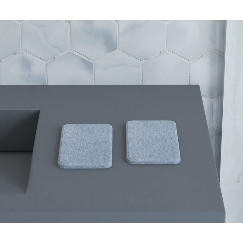 Diatomite Stone Soap Dish - N/A