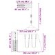 preview thumbnail 4 of 17, vidaXL Swing Set Outdoor Backyard Wooden Playground Equipment for Kids Age 3-8
