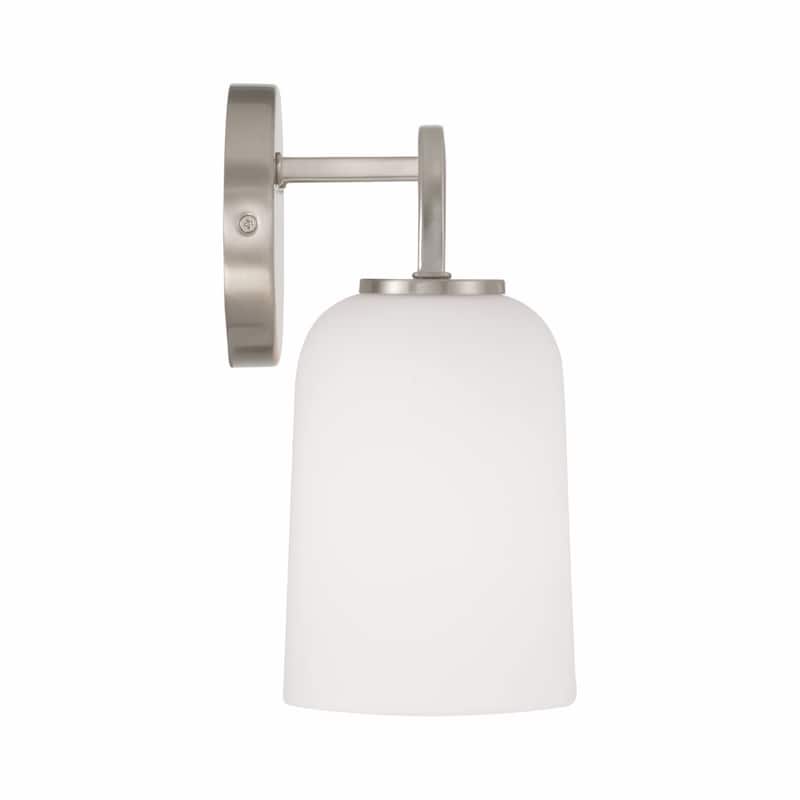 Lawson 4-light Bath/ Vanity Fixture w/ Soft White Glass